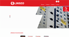 Desktop Screenshot of linseg.com